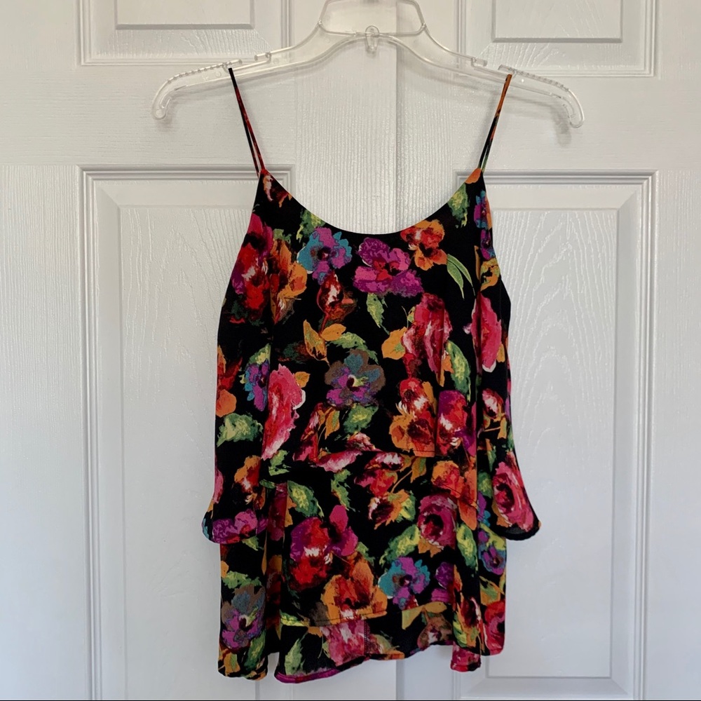 S Floral Tank Top